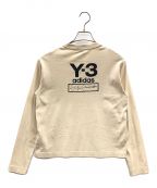 Y-3ワイスリー）の古着「ロングスリーブTシャツ」｜ベージュ