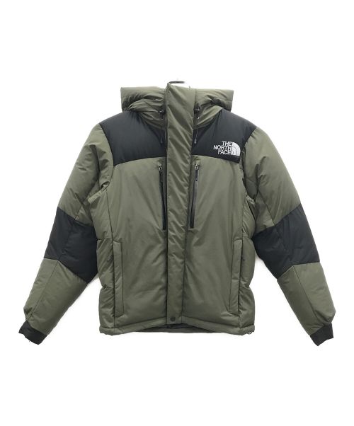 THE NORTH FACE（ザ ノース フェイス）THE NORTH FACE (ザ ノース フェイス) ダウンジャケット バルトロライトジャケット ブラック×オリーブ サイズ:Lの古着・服飾アイテム