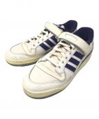 adidasアディダス）の古着「ローカットスニーカー FORUM 84 LOW AEC(フォーラム84 ロー AEC)」｜ホワイト×パープル