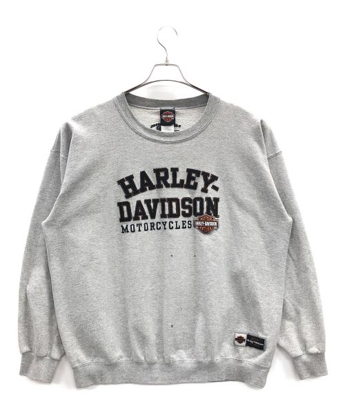 HARLEY-DAVIDSON（ハーレーダビッドソン）HARLEY-DAVIDSON (ハーレーダビッドソン) スウェット グレー サイズ:XLの古着・服飾アイテム