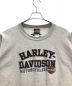 HARLEY-DAVIDSON (ハーレーダビッドソン) スウェット グレー サイズ:XL：8000円