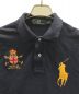 POLO BY RALPH LAUREN (ポロ バイ ラルフローレン) ポロシャツ　ロゴ刺繍ビックポニー ネイビー サイズ:S：5000円