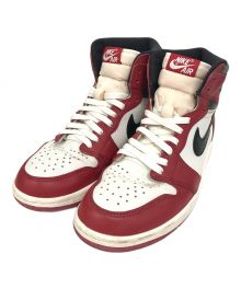 NIKE（ナイキ）の古着「スニーカー Air Jordan 1 High OG "Lost & Found/Chicago"（エアジョーダン1 ハイ OG "ロスト & ファウンド/シカゴ"）」｜レッド×ホワイト