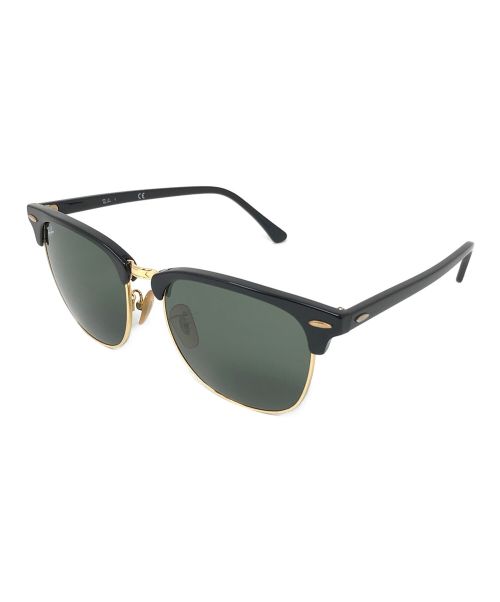 RAY-BAN（レイバン）RAY-BAN (レイバン) サングラス 	CLUBMASTER CLASSIC（クラブマスター クラシック） ブラック×ゴールド サイズ:55□19 145の古着・服飾アイテム