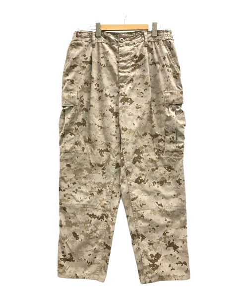 EA INDUTRIES INC（イーエー インダストリーズ インク）EA INDUTRIES INC ミリタリーパンツ TROUSER DESERT MARPAT CAMOUFLAGE （トラウザー デザートマーパット カモフラージュ） カーキ サイズ:35 TO 39 INの古着・服飾アイテム