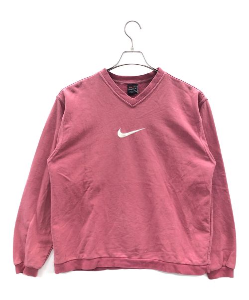 NIKE（ナイキ）NIKE (ナイキ) 90’S センターロゴスウェット ピンク サイズ:Mの古着・服飾アイテム