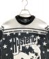 Hysteric Glamour (ヒステリックグラマー) ニット SCATTEREDSTARS(スキャッタードスターズ) ホワイト×ブラック サイズ:XS：10000円