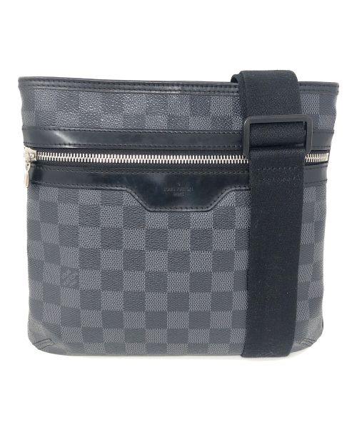 LOUIS VUITTON（ルイ ヴィトン）LOUIS VUITTON (ルイ ヴィトン) ショルダーバッグ ダミエ・グラフィット トマス ブラック サイズ:実寸サイズにてご確認ください。の古着・服飾アイテム