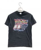 TENNESSEE RIVERテネシー リバー）の古着「Tシャツ BACK TO THE FUTURE(バックトゥザフューチャー)」｜ブラック