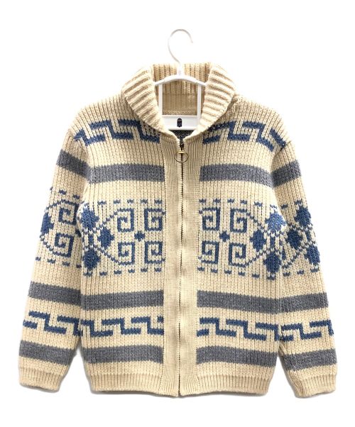 PENDLETON（ペンドルトン）PENDLETON (ペンドルトン) カウチンニットカーディガン ベージュ サイズ:Mの古着・服飾アイテム