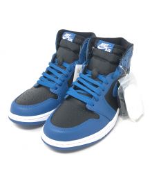 NIKE（ナイキ）の古着「スニーカー Air Jordan 1 Retro High OG "Dark Marina Blue"（エアジョーダン 1 レトロ ハイ OG "ダークマリーナブルー"）」｜ブルー