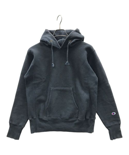 Champion REVERSE WEAVE（チャンピオン リバース ウィーブ）Champion REVERSE WEAVE (チャンピオンリバースウィーブ) パーカー ネイビー サイズ:Mの古着・服飾アイテム