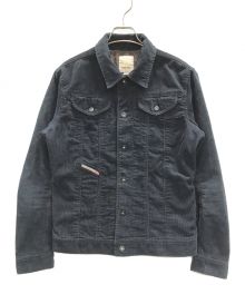 DIESEL（ディーゼル）の古着「コーデュロイジャケット」｜ネイビー