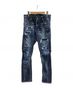 DSQUARED2ディースクエアード）の古着「デニムパンツ TIDY BIKER JEANS （タイディー バイカー ジーンズ）」｜ブルー