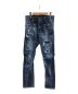 DSQUARED2（ディースクエアード）の古着「デニムパンツ TIDY BIKER JEANS （タイディー バイカー ジーンズ）」｜ブルー