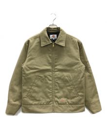 Dickies（ディッキーズ）の古着「ミリタリージャケット アイゼンハワージャケット 中綿入り」｜ベージュ