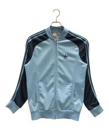 adidas×VENTEX（アディダス×ヴェンテックス）の古着「70S ヴィンテージジャージ トラックジャケット」｜ブルー×ネイビー