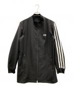 Y-3ワイスリー）の古着「トラックジャケット ジャージ M CH1 TRACK TOP-STRIPES（エム シーエイチワン トラック トップ-ストライプス）」｜ブラック