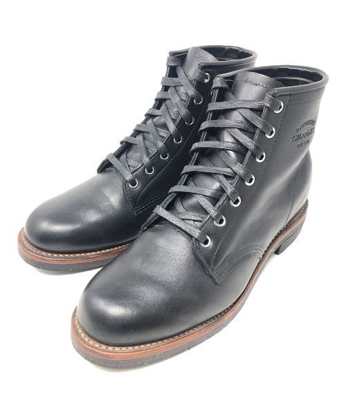 CHIPPEWA（チペワ）CHIPPEWA (チペワ) ブーツ ブラック サイズ:26.5の古着・服飾アイテム