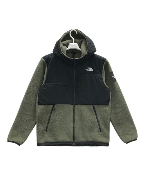 THE NORTH FACE（ザ ノース フェイス）THE NORTH FACE (ザ ノース フェイス) ボアジャケット/フリースジャケット Denali Hoodie（デナリ フーディ） カーキ サイズ:Lの古着・服飾アイテム