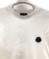 MONCLER (モンクレール) Tシャツ MAGLIA T-SHIRT(マリア ティー ショーツ） ホワイト サイズ:M：20000円