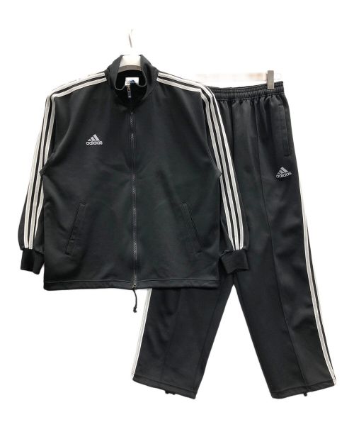 adidas（アディダス）adidas (アディダス) セットアップジャージ ブラック サイズ:Lの古着・服飾アイテム