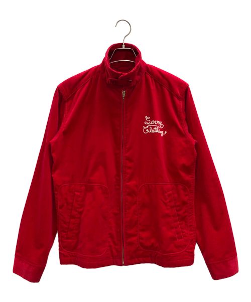 SAVOY CLOTHING（サヴォイ クロージング）SAVOY CLOTHING (サヴォイ クロージング) スイングトップ コーデュロイジャケット レッド サイズ:Mの古着・服飾アイテム