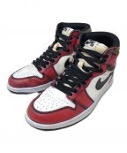 NIKEナイキ）の古着「スニーカー Air Jordan 1 Retro High La To Chicago（エア ジョーダン レトロ ハイ LA TO シカゴ）」｜レッド×ホワイト