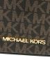 MICHAEL KORS (マイケルコース) 2WAYバッグ ハンドバッグ ショルダーバッグ MK総柄 ブラウン サイズ:実寸サイズにてご確認ください。：10000円