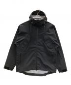 PURPLE MOUNTAIN OBSERVATORYパープル マウンテン オブザーバトリー）の古着「マウンテンパーカー 3-Layer Shell Jacket（スリーレイヤー シェル ジャケット）」｜ブラック