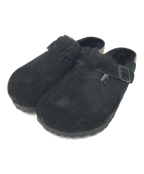 BIRKENSTOCK（ビルケンシュトック）BIRKENSTOCK (ビルケンシュトック) スウェードサンダル ブラック サイズ:26cmの古着・服飾アイテム