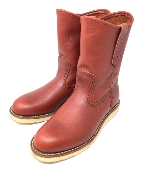 RED WING（レッドウィング）RED WING (レッドウィング) エンジニアブーツ レッド サイズ:23.5cmの古着・服飾アイテム