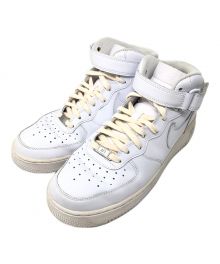 NIKE（ナイキ）の古着「スニーカー Nike Air Force 1 Mid '07 "White"(ナイキ エアフォース1 ミッド '07 "ホワイト")」｜ホワイト