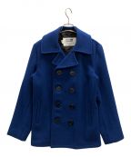 SCHOTT BROS.ショットブロス）の古着「Pコート 753US PEA COAT（ピー コート753ユーエス ピー コート）」｜ブルー