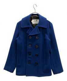 SCHOTT BROS.（ショットブロス）の古着「Pコート 753US PEA COAT（ピー コート753ユーエス ピー コート）」｜ブルー