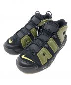 NIKEナイキ）の古着「スニーカー AIR MORE UPTEMPO 96(エア モアアップテンポ 96)」｜ブラック×グリーン