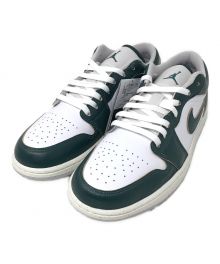 NIKE（ナイキ）の古着「スニーカー  Air Jordan 1 Low SE "Oxidized Green/White/Sail"(エアジョーダン1 ロー SE "オキシダイズドグリーン/ホワイト/セイル")」｜ホワイト×グリーン