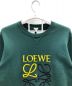 LOEWE (ロエベ) アナグラムレギュラーフィットスウェットシャツ グリーン サイズ:M：45000円