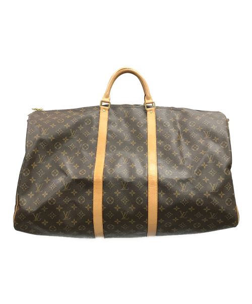 LOUIS VUITTON（ルイ ヴィトン）LOUIS VUITTON (ルイ ヴィトン) ボストンバック キーポル･バンドリエール 60 モノグラム ブラウン サイズ:実寸サイズにてご確認ください。の古着・服飾アイテム