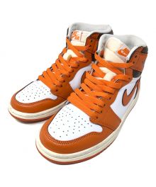 NIKE（ナイキ）の古着「スニーカー WMNS AIR JORDAN 1 RETRO HIGH OG "Starfish"(ウィメンズ エア ジョーダン 1 レトロ ハイ オリジナル スターフィッシュ)」｜オレンジ