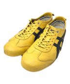 Onitsuka Tigerオニツカタイガー）の古着「スニーカー MEXICO 66 （メキシコ 66 ）」｜イエロー