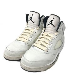 NIKE（ナイキ）の古着「スニーカー Air Jordan 5 Retro SE "Sail"(エアジョーダン5 レトロ SE "セイル")」｜ホワイト