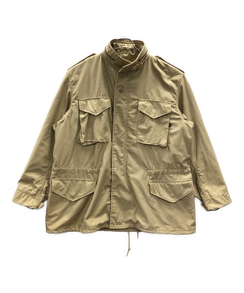 ALPHA INDUSTRIES（アルファインダストリーズ）ALPHA INDUSTRIES (アルファインダストリーズ) ミリタリージャケット M-65（エム-65）ジャケット ベージュ サイズ:X-LARGEの古着・服飾アイテム