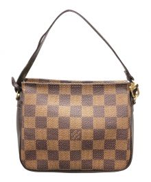 LOUIS VUITTON（ルイ ヴィトン）の古着「アクセサリーポーチ ダミエ トゥルース・メイクアップ」｜ブラウン