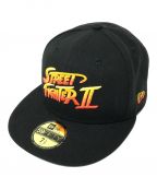 New Eraニューエラ）の古着「キャップ STREETFIGHTER（ストリートファイター）Ⅱ」｜ブラック