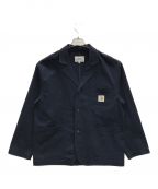 Carhartt WIPカーハート ワークインプログレス）の古着「ワークジャケット MIDLAND BLAZER（ミッドランド ブレザー）」｜ネイビー