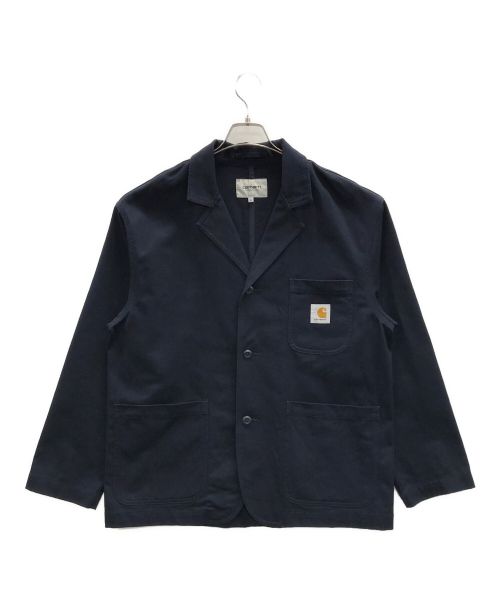 Carhartt WIP（カーハート ワークインプログレス）Carhartt WIP (カーハート ワークインプログレス) ワークジャケット MIDLAND BLAZER（ミッドランド ブレザー） ネイビー サイズ:Mの古着・服飾アイテム