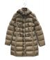 MONCLER（モンクレール）の古着「ロングダウンコート」｜ブラウン