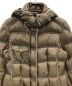 MONCLER (モンクレール) ロングダウンコート ブラウン：23000円