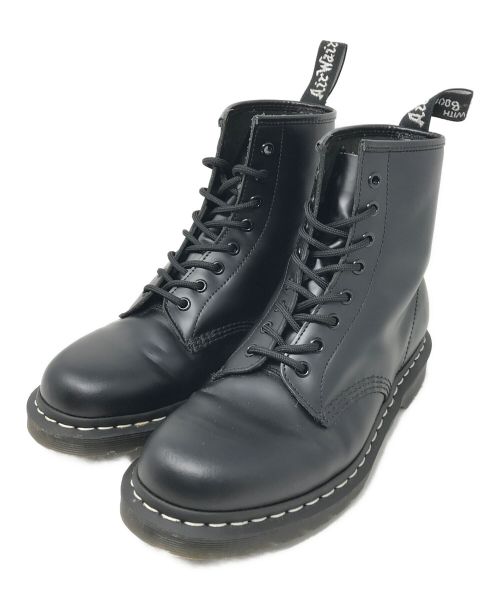 Dr.Martens（ドクターマーチン）Dr.Martens (ドクターマーチン) 編上げブーツ 8ホール ブラック サイズ:UK9の古着・服飾アイテム